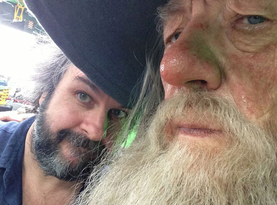 Peter Jackson, Ian McKellen, Facebook Peter Jackson, Ian McKellen, Facebook